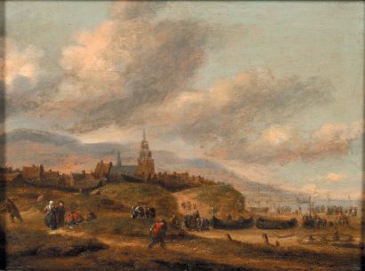 Thomas Heeremans (Haarlem vers 1640-1697)
Paysage...