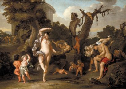 Attribué à Pieter Van Der Werff (1665-1722)
Toile,...