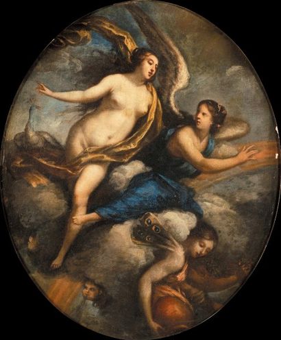 Attribué à Niccola VACCARO (1634-1709)
Junon...