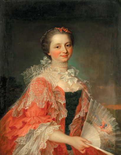 Attribué à Georg Desmarees (1697-1716)
Femme...