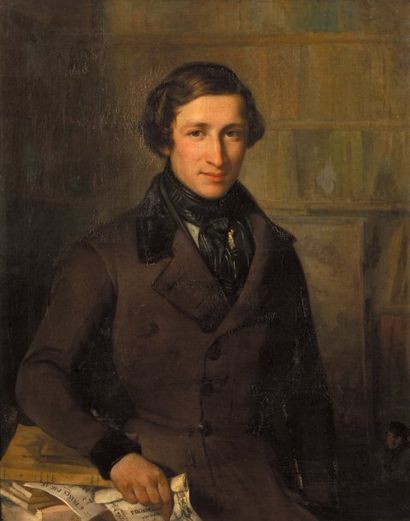 Ecole française du xixe siècle
Portrait de...