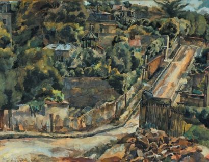 Jos Verdegem (1897-1957)
Le chemin à Nogent...
