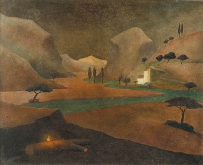 Marc Eemans (1907-1998)
Paysage Huile sur...