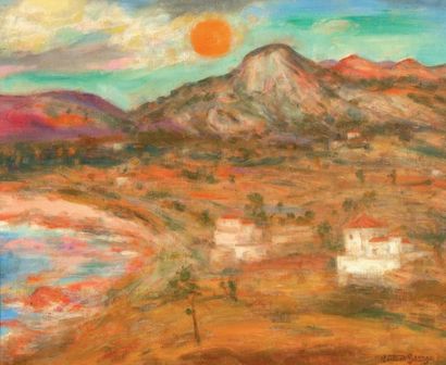 Creten-Georges (1887-1966)
Crépuscule en...