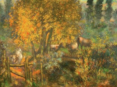 Creten-Georges (1887-1966)
Vaches sous les...