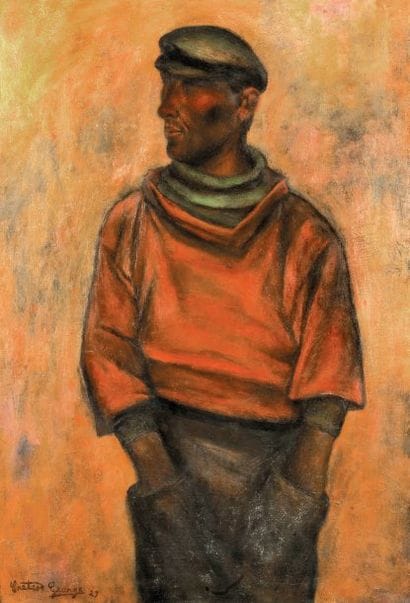 Creten-Georges (1887-1966)
Le Pêcheur, 1929...
