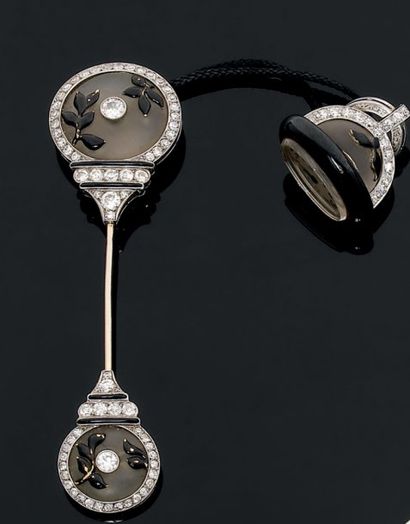 Property of a lady. Superbe barrette et sa...