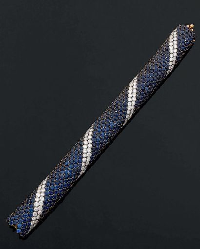 Van Cleef & Arpels. Années 1960 Large bracelet...