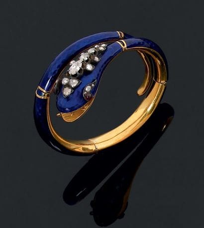 Property of a gentleman. Bracelet serpent...