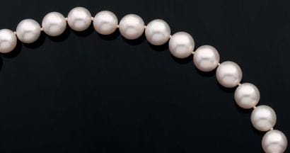 Property of a lady. Collier de trente-sept...