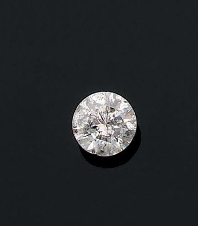 Property of a lady. Diamant brillanté sur...