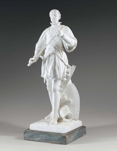 Sevres. Statuette en biscuit représentant...
