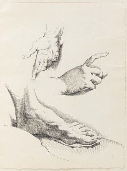 In - folio comprenant des dessins du XVIIIe...
