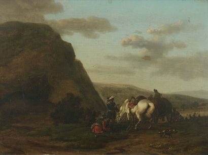 Charles Michel Hamon Duplessis (actif à Versailles...
