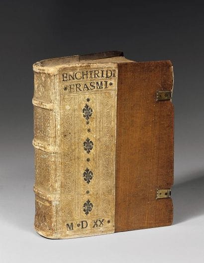 ÉRASME.
Enchiridion militis christiani Strasbourg,...