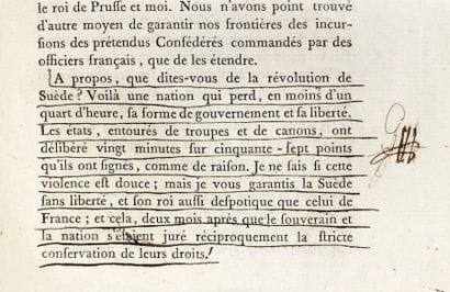 VOLTAIRE.
Lettres de l'impératrice de Russie...