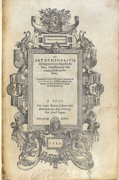 ALBERTI, Leon Battista.
L'Architecture et...