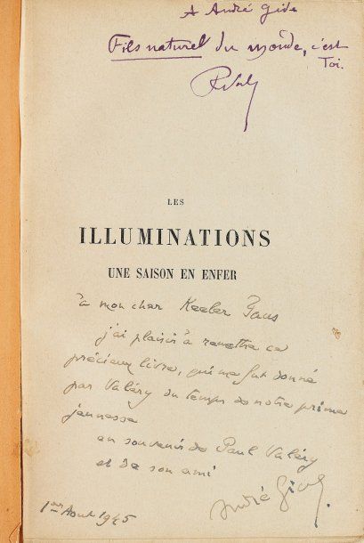 RIMBAUD, Arthur.
Poèmes. Les Illuminations....