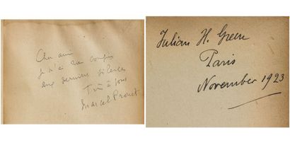 PROUST, Marcel.
A la recherche du temps perdu...