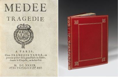 CORNEILLE, Pierre.
Médée. Tragédie Paris,...