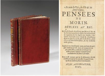 MORIN, Simon.
Pensées de Morin dediées au...