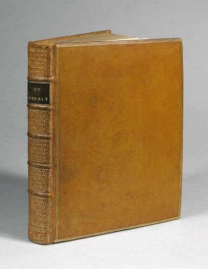 HELVETIUS, Claude Adrien.
De l'Esprit Paris,...