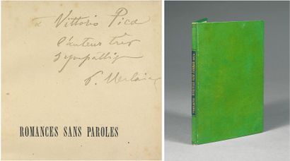VERLAINE, Paul.
Romances sans paroles Sens,...