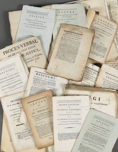 Plaquettes «Révolution» (soit 13 classeurs...
