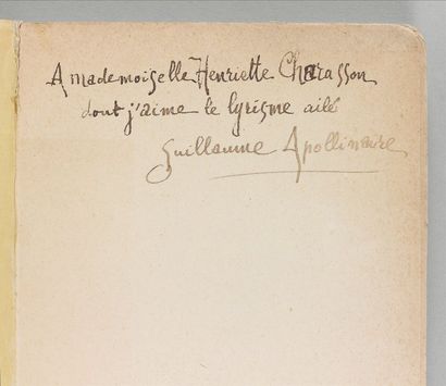 APOLLINAIRE Guillaume.
Alcools. Poèmes (1898-1913)....