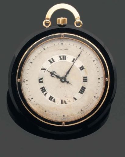 CARTIER. Epoque ART DECO.
MONTRE de poche...