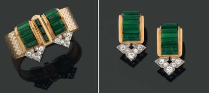 CARTIER. Années 1935-1939.
BRACELET ruban...