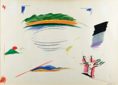 EDUARDO ARROYO (NÉ EN 1937)
Paysage, 1969...