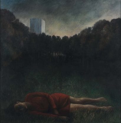 D VAN DEN BERGH
Sans titre, 1985 Pastel sur...