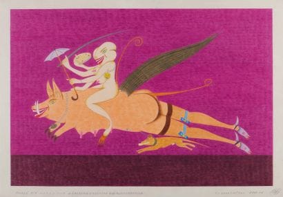 FRIEDRICH SCHR ÖDER -SONNENSTERN (1892-1982)
Pussy...