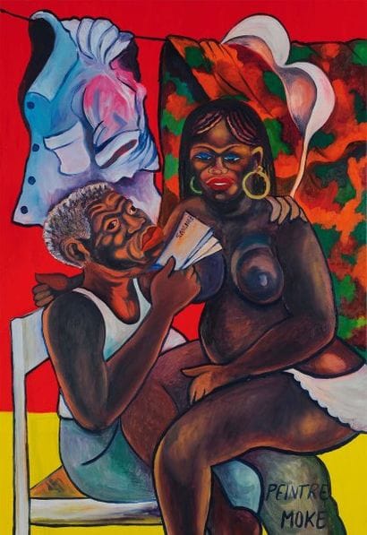 MOKE (NÉ EN 1950)
Sans titre Acrylique sur...