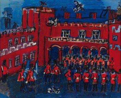 RAOUL DUFY (1877-1953)
La relève de la garde...