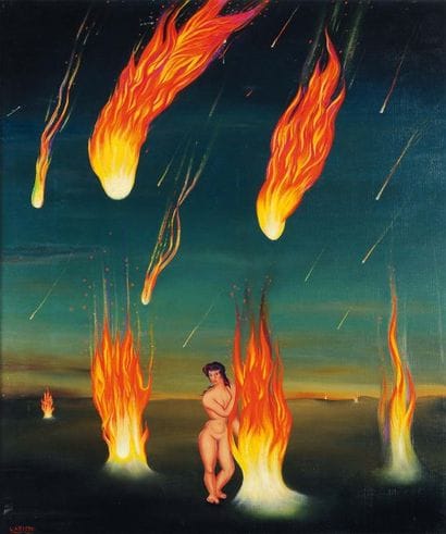 FELIX LABISSE
Le baptême du feu, 1942 Huile...