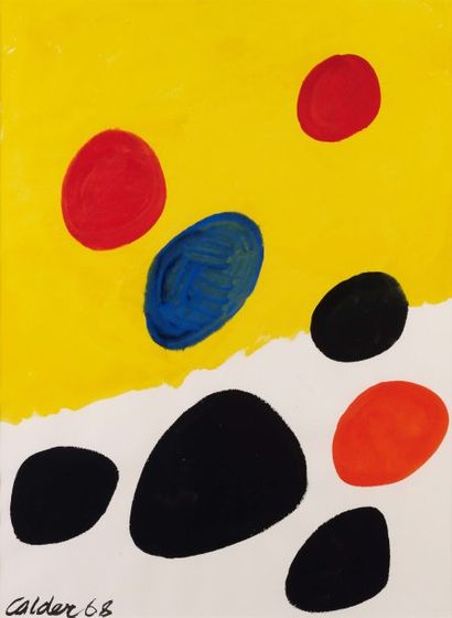 ALEXANDER CALDER (1898 - 1976)
Yellow and...