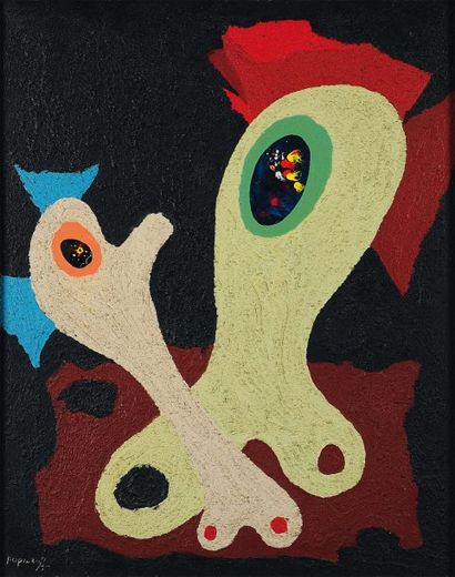 GEORGES PAPAZOFF (1894-1972)
Composition,...