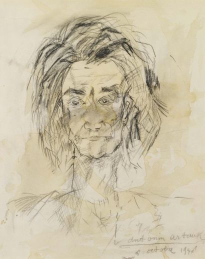 ANTONIN ARTAUD (1896-1948)
Autoportrait,...