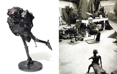 CESAR (1921-1998)
La Postella, 1964-97 Bronze...