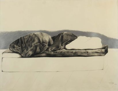 WOLFGANG GAFGEN (NÉ EN 1936)
Canapé, 1970...