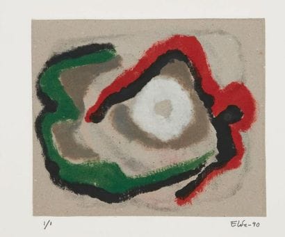 ANSGAR ELDE (1933-2000)
Sans titre, 1990
Eau...