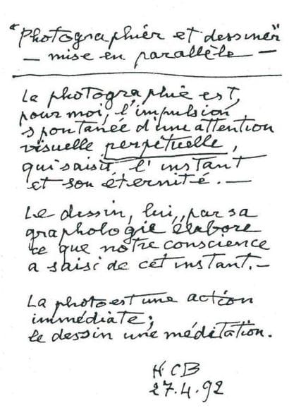 HENRI CARTIER BRESSON (1908-2004)
Don't trust
Photographie...