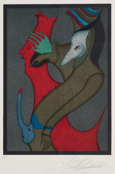 Michel CHEMIAKINE (Né en 1943)
Sans titre
Lithographie.
Signée...