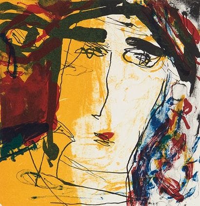 Gina Pellon (1926-2014)
Portrait de femme
Lithographie...