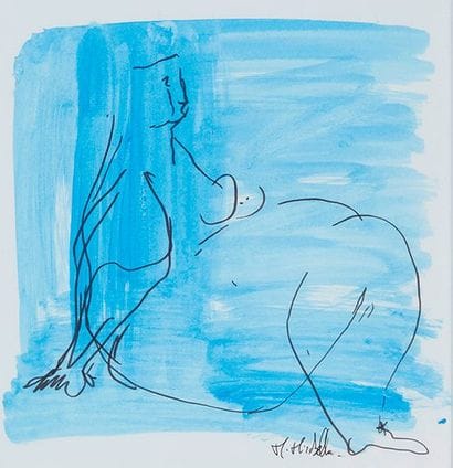 MANUELE MIRABELLA
Femme allongée
Aquarelle...