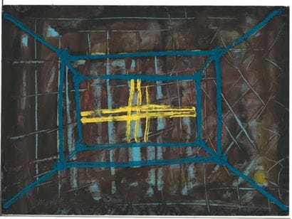 IGOR GANIKOWSKIJ (NÉ EN 1950)
La cage, 1987
Gouache...