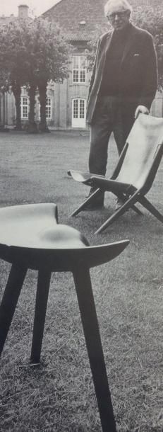 MOGENS LASSEN (1901-1987)

Tabouret tripode...
