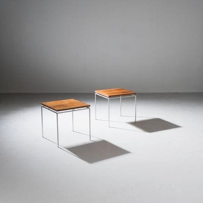 KNUD JOOS Danemark

Paire de tables basses...